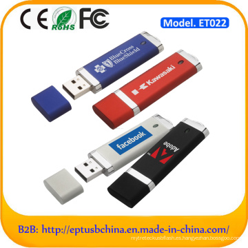 Impulsión personalizada del flash del USB del palillo de la memoria del logotipo para la promoción (ET022)